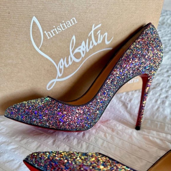 Louboutin Pigalle Follies Glitter - Picture 1 of 6